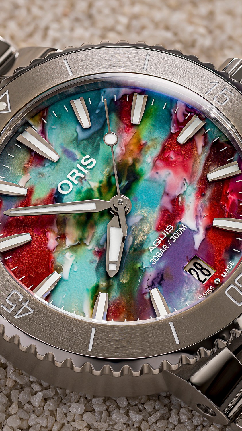 Часы Часы ORIS  01 733 7770 4150-Set, Коллекция: Aquis